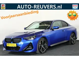 BMW 2 Serie Coupé 218i / LED / HUD / Navi / CarPlay / Portimao Blauw