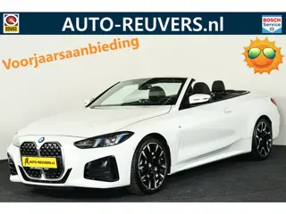 BMW 4 Serie Cabrio 430i xDrive M-Sport / Opendak / Harman Kardon / ACC / HUD / Nekverwarming / 3D vi