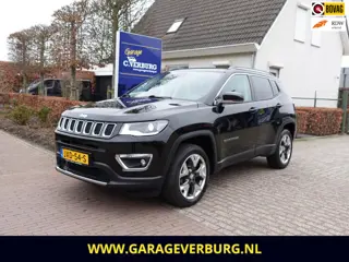 Jeep COMPASS 1.4 MultiAir Limited 4x4/170 Pk/Automaat (Camera,Cruise,Trekhaak,PDC,Stoel+Stuurverwarm