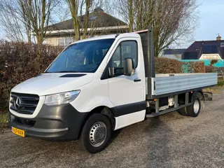 Mercedes-Benz Sprinter 514 Automaat Open laadbak|Dubbellucht| 4.30m laadbak