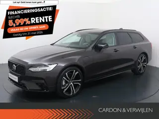 Volvo V90 2.0 T6 Plug-in hybrid AWD Plus Dark | 350 PK | Automaat | Luchtvering | Adaptive cruise co