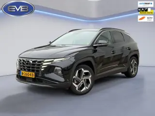 Hyundai Tucson 1.6 T-GDI PHEV Premium Sky 4WD, panoramadak, alle opties, zwart metallic, 1 e eigenaa