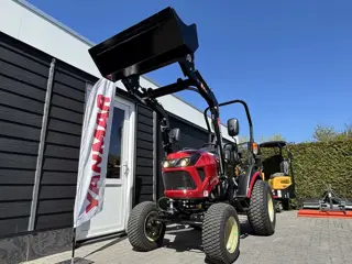Yanmar SA326 Hydrostaat 4WD Minitractor Voorlader Gazonbanden compacttractor hst mini compact tracto