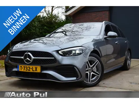 Mercedes-Benz C-klasse Estate 300 e AMG Line Navi/Pdc/Ecc/Burmester 3D Surround Sound systeem/Rondom