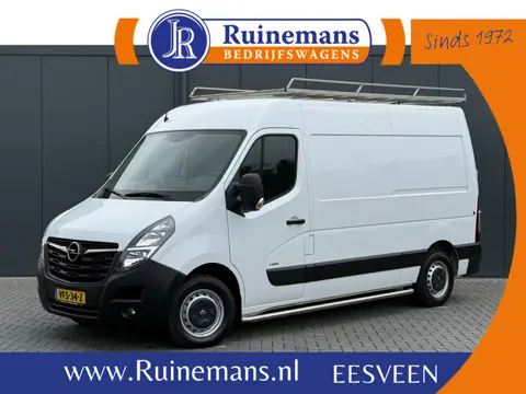Opel Movano 2.3 Turbo 150 PK / L2H2 / INRICHTING / RVS IMPERIAAL + LADDER / 2.5 TONS TREKHAAK / AIRC