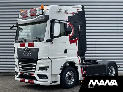MAN TGX GX 18.540 4x2 LL Alcoas Alcantara/Leder Retarder 2xTank Stand-Airco/Kachel Koelkast Digital-