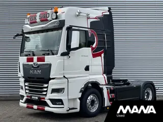 MAN TGX GX 18.540 4x2 LL Alcoas Alcantara/Leder Retarder 2xTank Stand-Airco/Kachel Koelkast Digital-