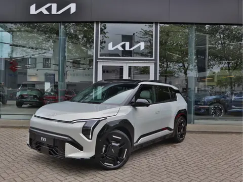 Kia EV3 GT-PlusLine 81.4 kWh | Memory | Leder | Navigatie | Elektrisch glazen schuif-/kantel dak | T