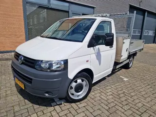 Volkswagen Transporter 2.0 TDI pick-up kist open-laadbak trekhaak 2500kg 102pk zeer mooi lang L2H1
