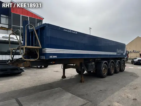 KEL-BERG 4 AXLE SAF KIPPER (bj 2015)
