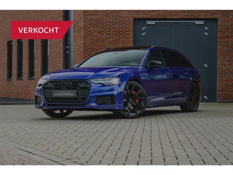 Audi A6 Avant 55 TFSI e quattro Competition | ULTRABLAUW | Sportstoelen | Pano | Carbon | Matrix | H