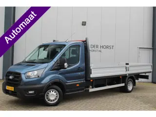 Ford Transit 350 2.0-165pk TDCI L5H1 Trend RWD Chassis enkele cabine met open laadbak AUTOMAAT ! Uni