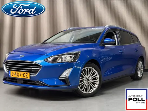 Ford Focus 125pk Titanium X Navi Camera Winter Parking Dodehoek pack Adap Cruise El. Klep Wagon Deal
