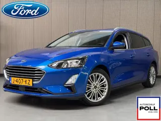 Ford Focus 125pk Titanium X Navi Camera Winter Parking Dodehoek pack Adap Cruise El. Klep Wagon Deal