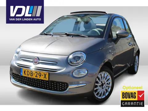 Fiat 500 cabrio 1.0 Hybrid Sport Apple carplay/ Android auto l 15" velgen l Airco l Cruise control l