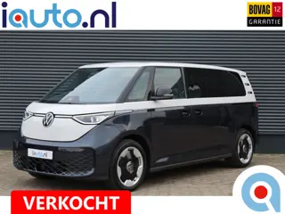 Volkswagen ID. Buzz Pro 286pk 86 kWh LWB 7p. IQ.Light/ACC/Camera/Elek. schuifdeuren/Keyless/Dodehoek