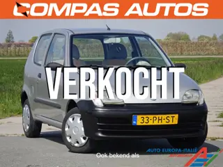Fiat Seicento 1.1 Active | Unieke km stand en staat