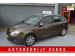 Seat Ibiza ST 1.2 TDI Style Airco Leer 5Drs Bj 2010 Stuurbekrachtiging