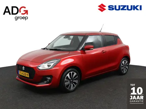 Suzuki Swift 1.2 Stijl Smart Hybrid | Afneembare Trekhaak | Parelmoer Rood | Keyless Entry | Stoelve