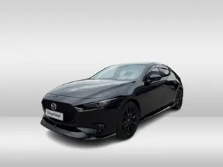 Mazda 3 2.0 e-SkyActiv-X M Hybrid 180 Luxury - ACC - Navi - Stoel-stuurverwarming - Leder - Camera -