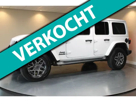 Jeep Wrangler Unlimited 4xe 380 80th Anniversary *280Pk* Special Edition! Org.NL|NAP