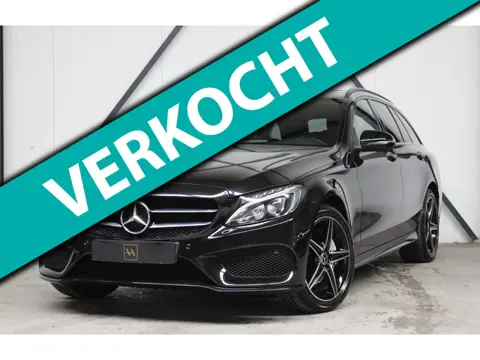 Mercedes-Benz C-klasse Estate 180 AMG-Sport Edition l Night Pakket, Key-Less, Leder