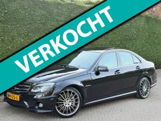Mercedes-Benz C-klasse AMG 63 V8 PANO/KUIPST/MEMORY/H&K/LEER