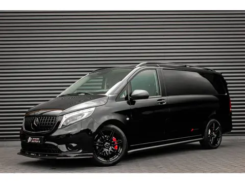 Mercedes-Benz Vito 119CDI 190PK LANG JB-EDITION FULL BLACK / AMG / SPOILER / VERLAGINGSVEREN / NAVIG