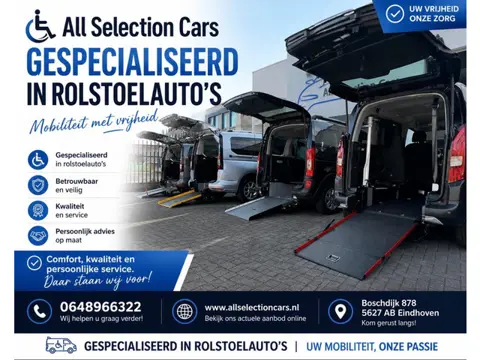Volkswagen Caddy DIversen Vw CADDY en Caddy Maxi Rolstoelauto op voorraad , zie website of fotos