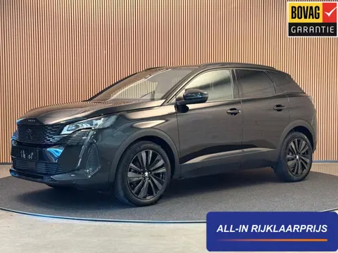 Peugeot 3008 1.2 PureTech 130PK Aut. GT Black Pakket | Navi | Camera | LED | Trekhaak | 19 inch | In