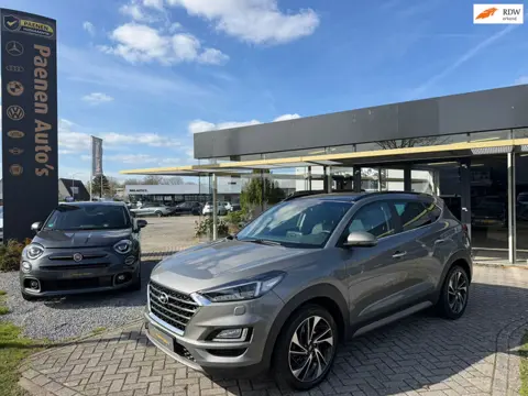 Hyundai Tucson 1.6 T-GDI Premium, stoel verw/verkoeling, 360 cam, navi, keyless, VOL!!