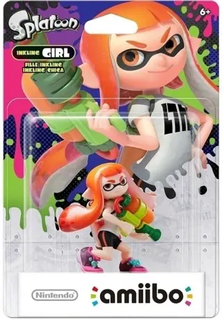 Amiibo Splatoon - Inkling Girl (Orange)