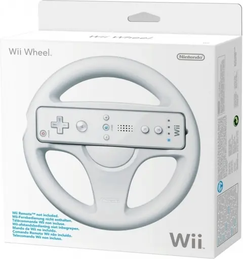 Wii Wheel (White)