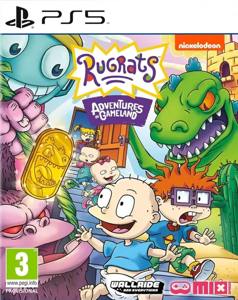 Rugrats: Adventures in Gameland (verpakking Frans, game Engels)
