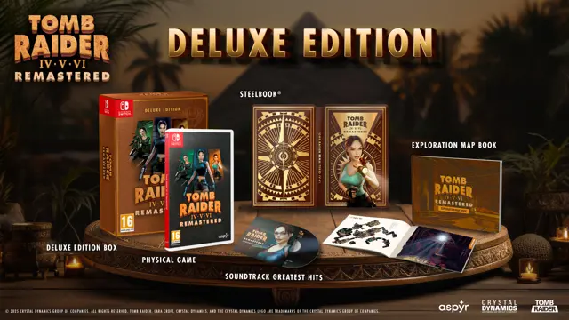 Tomb Raider IV-VI Remastered Starring Lara Croft Deluxe Edition