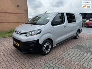 Citroen JUMPY 2.0 BlueHDI 120 Club XL DC S&S 5 Pers, Euro 6, Dubbel cabine, Trekhaak, Marge, L3H1