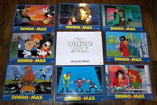 A GOOFY MOVIE lobbycard set.