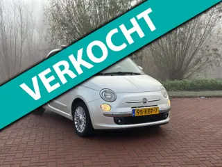 Fiat 500 1.2 Lounge Automaat/Pano-dak/Leer