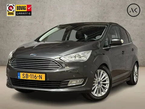 Ford C-MAX 1.0 Titanium (APPLE CARPLAY, GROOT NAVI, CLIMATE, GETINT GLAS, SPORTSTOELEN, PARKEERSENSO