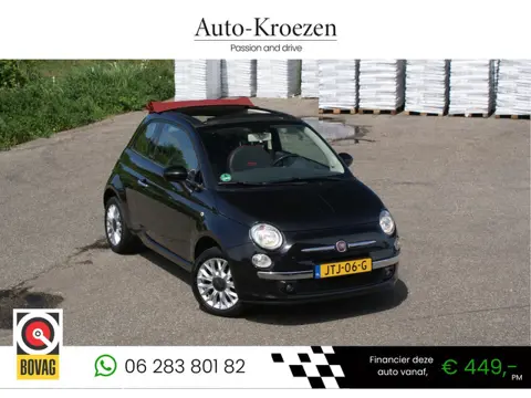 Fiat 500 C 1.2 Lounge | PDC | Airco | Lage km |