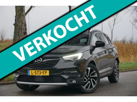 Opel Grandland X 1.2 Turbo Ultimate - Diamond Black - Leder/Stuur en stoel verwarming - Carplay