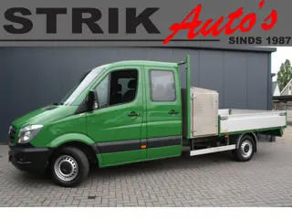 Mercedes-Benz Sprinter 314 2.2 CDI EURO 6 432 DUBBEL CABINE - 6-PERSOONS - AIRCO - NAVIGATIE - TREKH