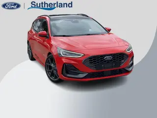 Ford Focus Wagon 2.3 EcoBoost ST-X Automaat 280pk! | Panoramadak | Afneembare trekhaak | Winter Pack
