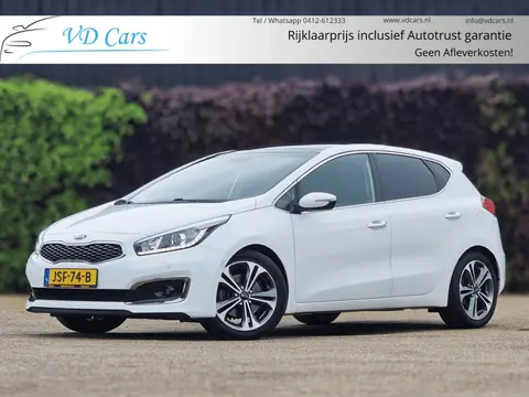 Kia Cee'd 1.6 GDI DynamicLine AUTOMAAT*Vol opties*Geheugenstoel*Navigatie*Leder*Panodak*Camera*PDC*C