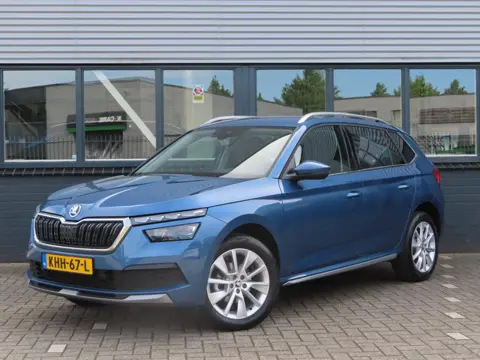 Škoda Kamiq 1.0 TSI Style DSG | lederen bekleding | stoelverwarming | navi | camera | adaptive cruis