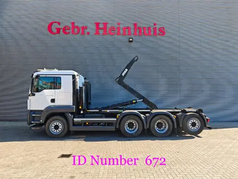 MAN TGS 35.480 8x4 tridem Joab 20 Tons Hooklift (bj 2016)