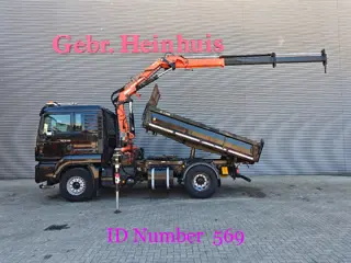 MAN TGS 18.460 4x2 Meiller 3 Seitenkipper Atlas 120.2E-A2L