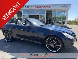 Mercedes SLK 200 Kompressor Zeer nette auto,met navi,Airco cruise-control,  19" Sp Velgen, enz!!