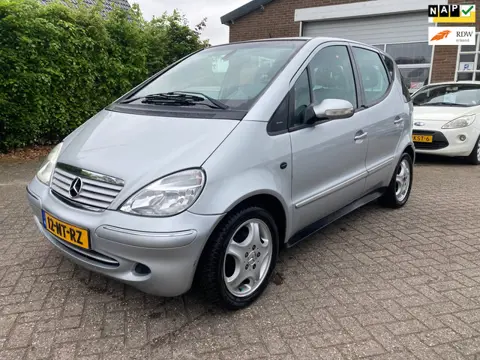 Mercedes-Benz A-klasse 140 Avantgarde Airco, Cruise, half leer/stog bj 2004 APK TOT 05=2027