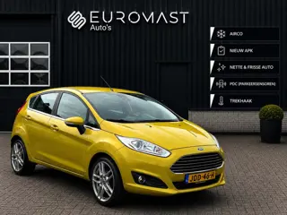 Ford FIESTA 1.0 EcoBoost Titanium Airco | 5Deurs | Nieuw Apk | LMV | Nette auto | Lage KM